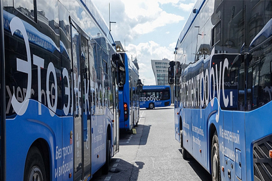 Moscow mở rộng đội xe buýt điện với công nghệ không người lái