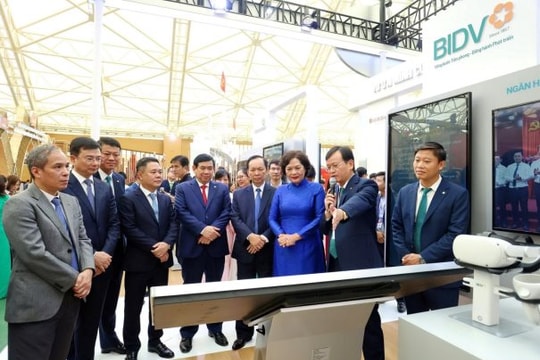 BIDV mang dấu ấn đặc sắc hòa chung Thành tựu 80 năm của Đất nước