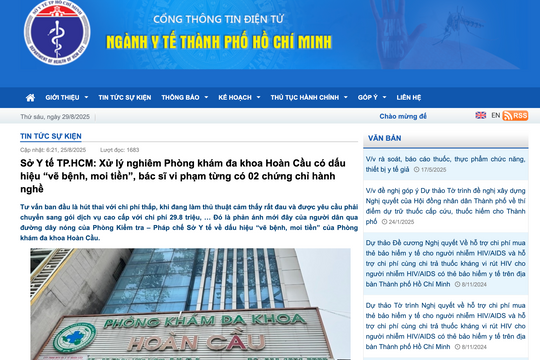 Sở Y tế TP HCM: 'Vẽ bệnh, moi tiền' sẽ bị xử lý đến mức cấm hành nghề vĩnh viễn