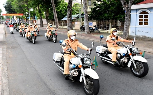 Tuyệt đối không cản trở giao thông, ảnh hưởng đến Triển lãm thành tựu Đất nước