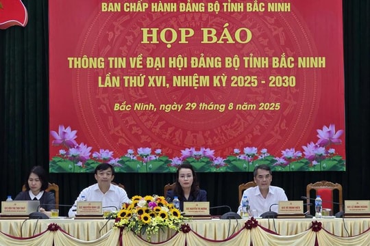 Bắc Ninh hoàn tất chuẩn bị nhân sự, sẵn sàng cho Đại hội Đảng bộ nhiệm kỳ 2025-2030