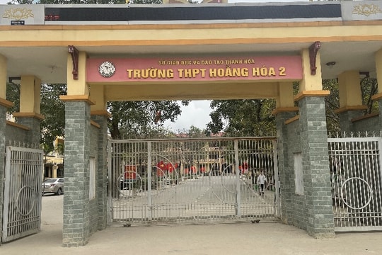 Thanh Hóa: Công an vào cuộc vụ học sinh đánh nhau tại trường THPT Hoằng Hóa 2