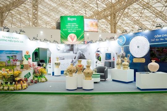 Hapro ghi dấu ấn tại triển lãm thành tựu đất nước