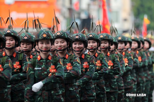 Những “bông hồng” tỏa sáng trong bản hùng ca tổng duyệt A80