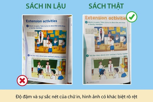 Không mua sách từ các nguồn trôi nổi trên thị trường để tránh mua phải sách lậu, sách giả