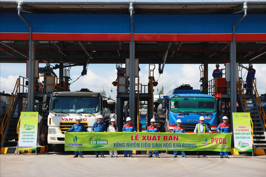 Xuất bán xăng sinh học E10 RON95 tại miền Trung - BSR đẩy mạnh chuyển đổi xanh theo lộ trình của Chính phủ