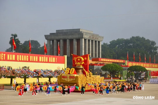 Lễ kỷ niệm diễu binh, diễu hành A80: Hào khí non sông trong ngày hội lớn của dân tộc
