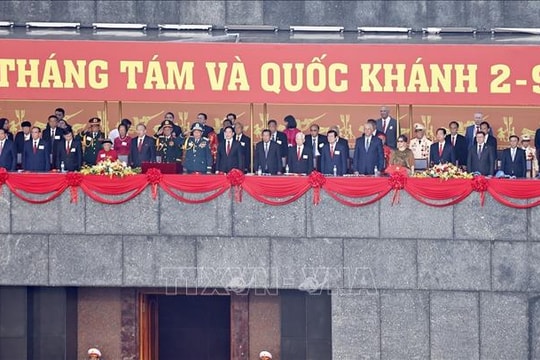 Điện, thư, thông điệp chúc mừng Kỷ niệm 80 năm Quốc khánh nước Cộng hòa xã hội chủ nghĩa Việt Nam