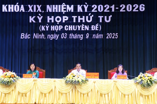 Bắc Ninh: Thông qua 5 nghị quyết quan trọng tại Kỳ họp chuyên đề