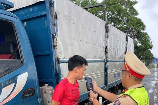 Ninh Bình: Lập biên bản xử lý trên 3.000 trường hợp vi phạm nồng độ cồn khi tham gia giao thông