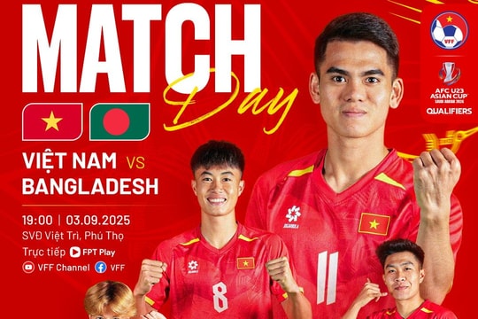 Điểm tin thể thao 3/9: Chờ chiến thắng của U23 Việt Nam, Djokovic đấu Alcaraz ở bán kết US Open 2025