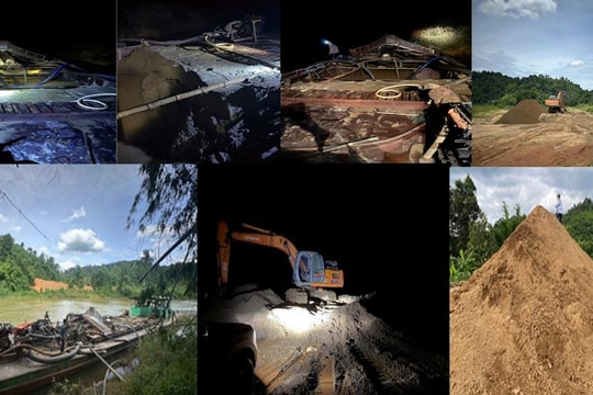 Đồng Nai: Mở đợt truy quét nhiều điểm khai thác cát trái phép