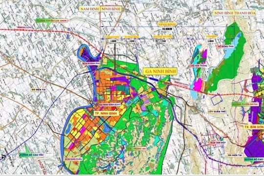 Tiến độ thực hiện giải phóng mặt bằng Dự án đường sắt tốc độ cao trên trục Bắc - Nam qua địa phận tỉnh Ninh Bình