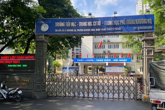 Cách chức Hiệu trưởng Trường Khương Hạ vì tự ý trừ lương giáo viên trả lại phụ huynh