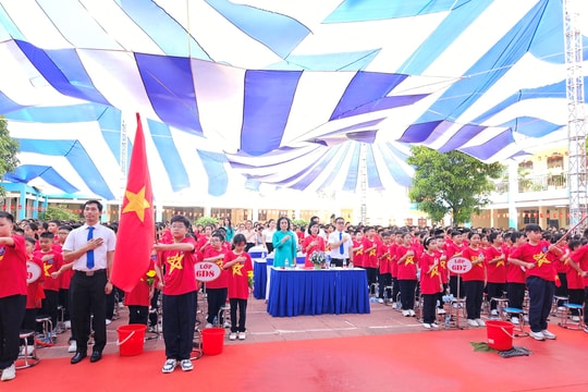 Hải Phòng: Hơn 1,05 triệu học sinh khai giảng năm học mới