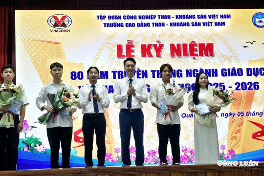 Khai giảng năm học mới: Trường Cao đẳng Than – Khoáng sản Việt Nam tiếp nối truyền thống giáo dục chất lượng cao