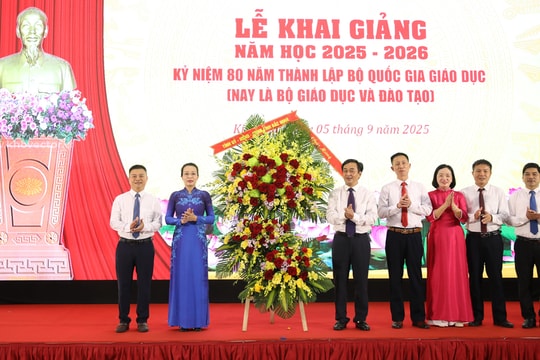 Bắc Ninh: Hơn 915.000 học sinh hân hoan chào đón năm học mới 2025 - 2026