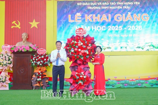 Hơn 753 nghìn học sinh tỉnh Hưng Yên hân hoan chào đón năm học mới