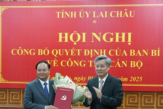 Đồng chí Lê Minh Ngân giữ chức Phó Bí thư Thường trực Tỉnh ủy Lai Châu