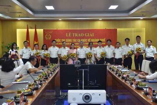 Cục Thuế trao thưởng 15 tác phẩm cuộc thi sáng tác ca khúc về ngành Thuế