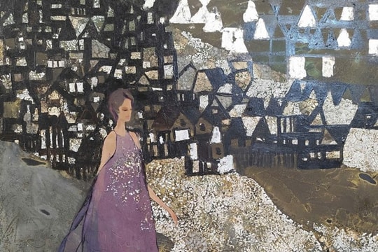 Khám phá hình tượng nữ tính trong tranh sơn mài của Mai Thị Kim Uyên