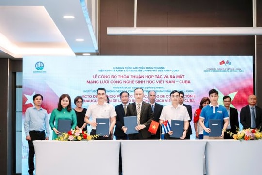 Dược phẩm Tâm Bình tham gia Mạng lưới Công nghệ sinh học Việt Nam - Cuba