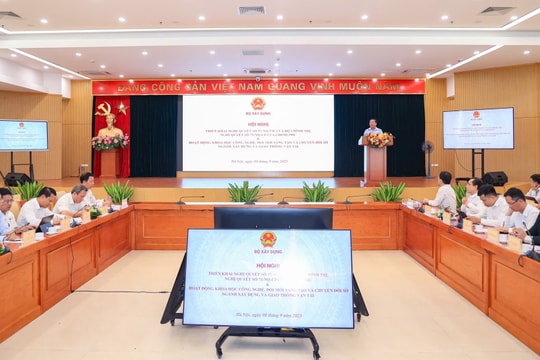 Bộ trưởng Bộ Xây dựng đánh giá cao đề xuất của CC1 về đổi mới sáng tạo và chuyển đổi số