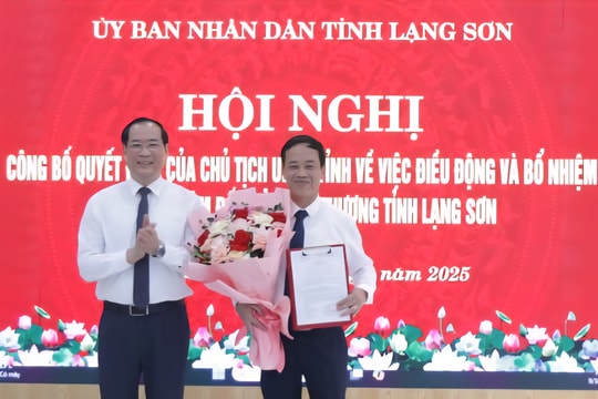 Lạng Sơn có tân Giám đốc Sở Công Thương