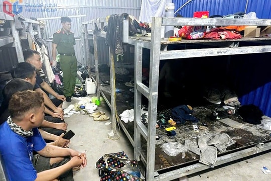 Quảng Ninh: Phá vụ án ma túy tại khu lán trại công nhân