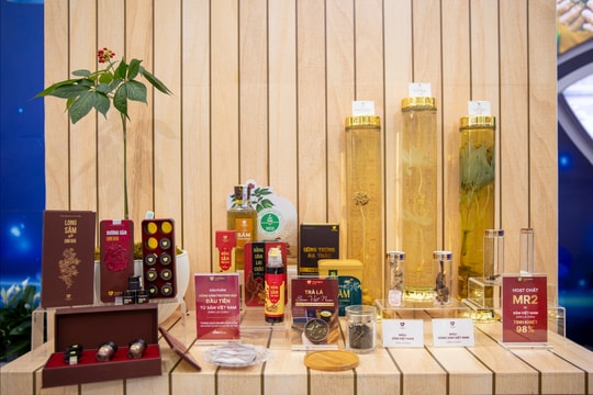 Hồng sâm Việt Nam Thái Minh ghi dấu ấn tại Triển lãm Thành tựu Đất nước 2025