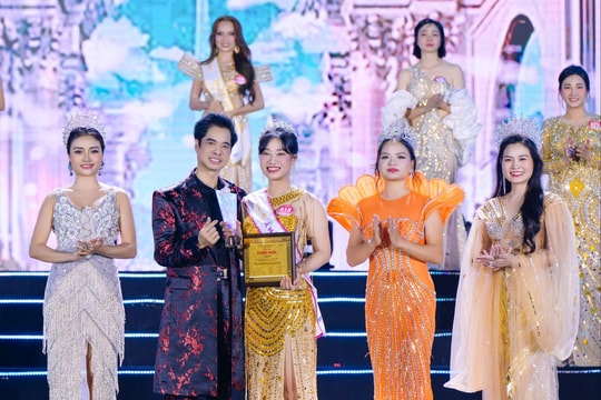 Nữ doanh nhân Bắc Ninh đăng quang Á hậu 3 Hoa hậu Doanh nhân Hương sắc Việt Nam 2025
