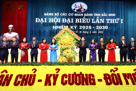 Đại hội Đảng bộ tỉnh Bắc Ninh, nhiệm kỳ 2025 - 2030 dự kiến diễn ra vào cuối tháng 9