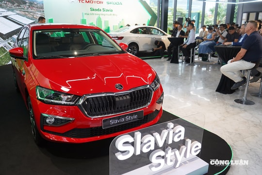 Giá xe Skoda Slavia từ 468 triệu đồng chính thức ra mắt khách Việt