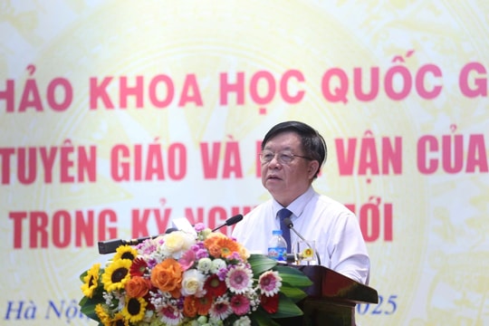 Tuyên giáo, dân vận phải đi đầu trong định hướng tư tưởng, làm chủ không gian truyền thông số