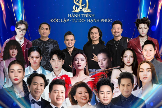 Triển lãm Thành tựu Đất nước sẽ khép lại với đêm nghệ thuật 'Tôi yêu Tổ quốc tôi'