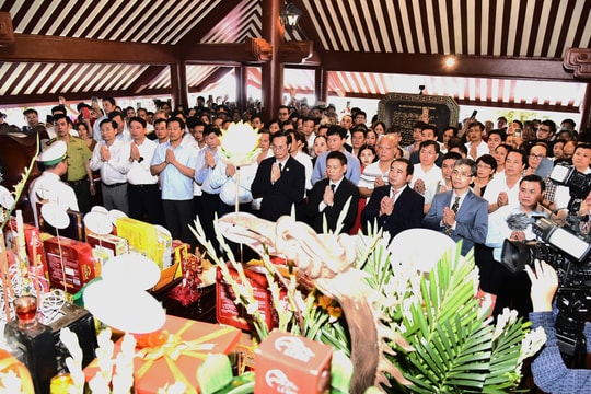 Lãnh đạo Đảng, Nhà nước dâng hương tưởng niệm 56 năm ngày mất Chủ tịch Hồ Chí Minh