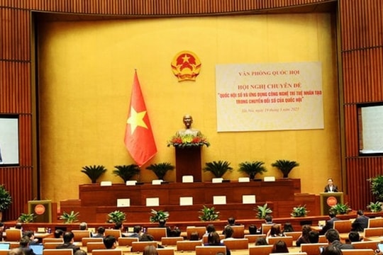 Khung kiến thức, kỹ năng số cho Quốc hội hiện đại