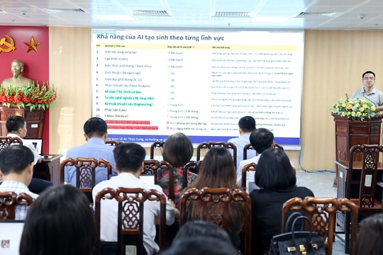 Bắc Ninh tổ chức tập huấn về khai thác và ứng dụng trí tuệ nhân tạo cho đội ngũ cán bộ, công chức