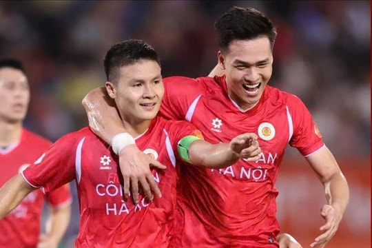 CLB CAHN vượt qua Hải Phòng để tạm chiếm ngôi đầu V.League