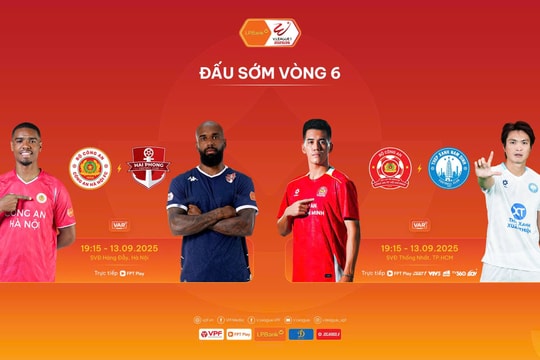 Điểm tin thể thao 13/9: Man United rất khó thắng Man City, CAHN tiếp Hải Phòng ở trận đấu sớm vòng 6 V.League