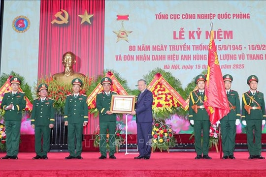 Phát triển Công nghiệp quốc phòng thành mũi nhọn, hiện đại, lưỡng dụng