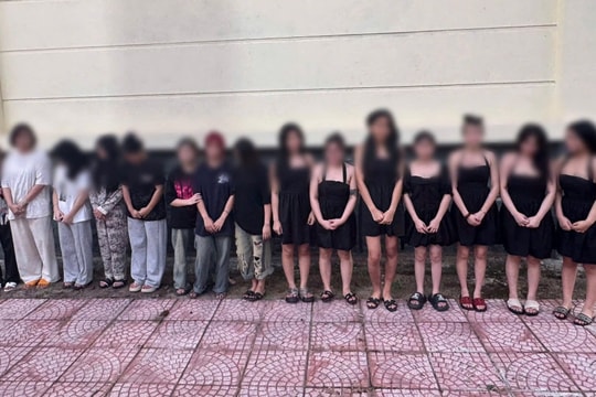 Công an tỉnh Phú Thọ triệt phá thành công tụ điểm mại dâm tại xã Tam Đảo