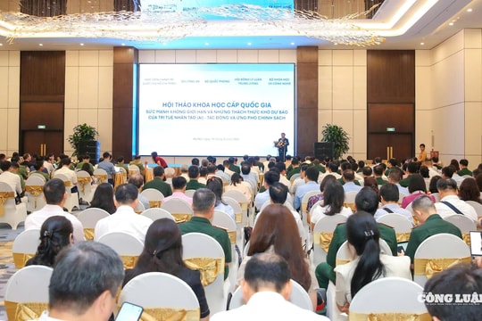 Phát triển trí tuệ nhân tạo có trách nhiệm, nhân văn, lấy con người làm trung tâm