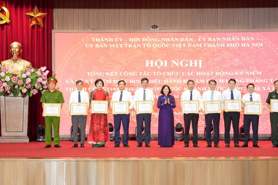 Hà Nội rút ra nhiều bài học kinh nghiệm từ thành công tổ chức Lễ kỷ niệm A80