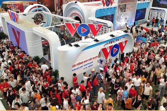 Gian trưng bày VOV đón hơn 50.000 lượt khách, khẳng định sức hút tại Triển lãm thành tựu đất nước