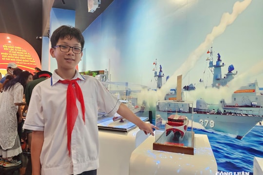 Khu trưng bày của Bộ Quốc phòng – Dấu ấn tự hào từ Triển lãm thành tựu đất nước