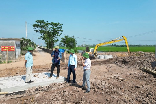 Hưng Yên: Ưu tiên đầu tư công trình thủy lợi cấp bách, gắn tu bổ, phát triển đê điều với hạ tầng giao thông