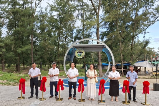 Hướng tới đô thị giảm nhựa, Huế triển khai thêm trạm cấp nước miễn phí