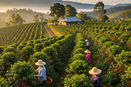 Dự báo giá cà phê ngày mai 18/9: Từ cơn sốt, giá về lại mức 'đáng lo'