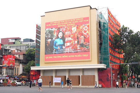 Đơn vị thiết kế nói gì về diện mạo mới Quảng trường Đông Kinh Nghĩa Thục?